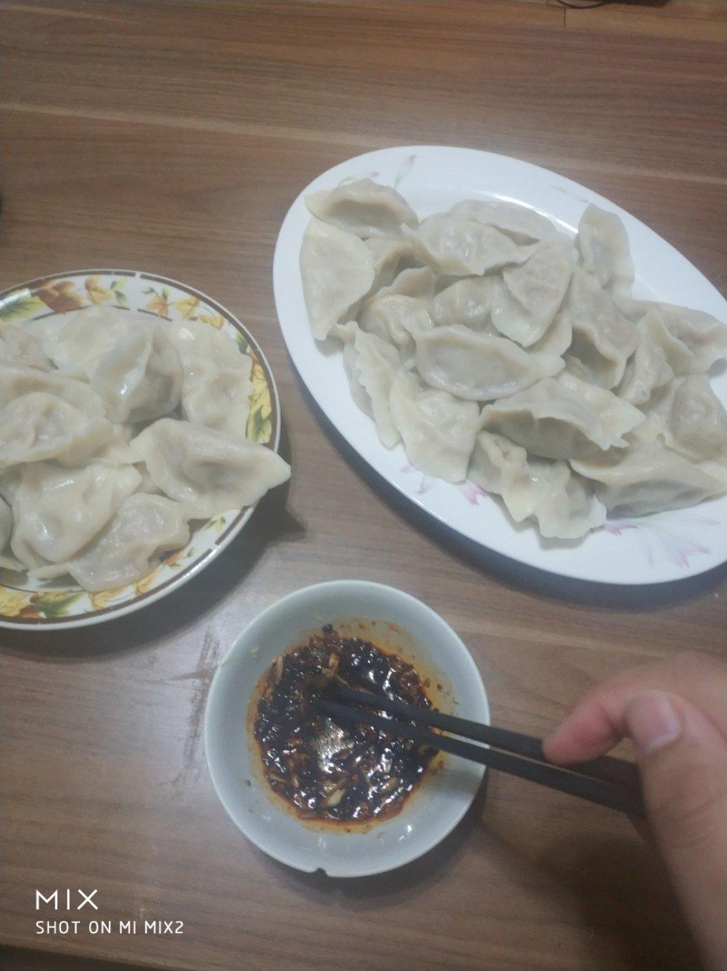 猪肉大葱馅饺子