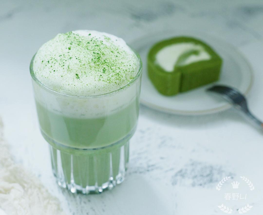 抹茶拿铁的做法