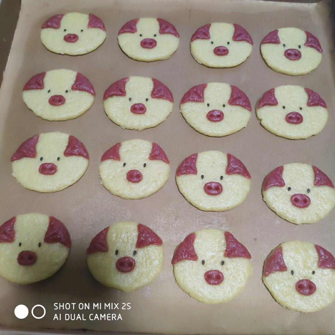 小猪曲奇饼干祝你诸事顺意