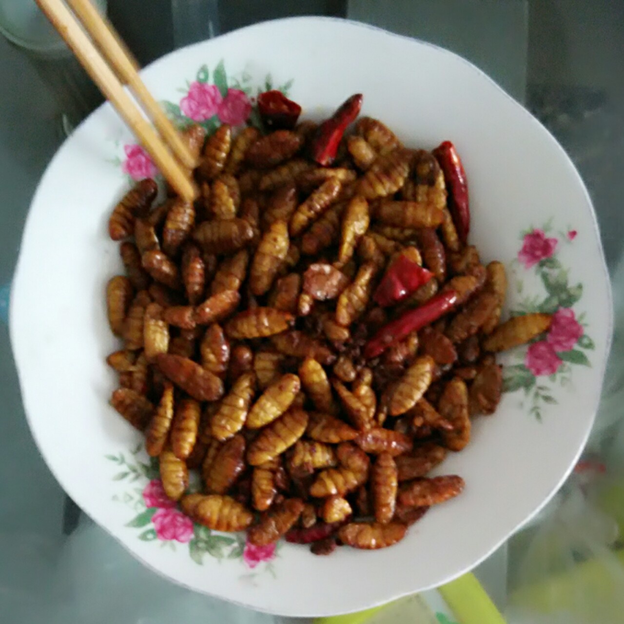干煸茧蛹