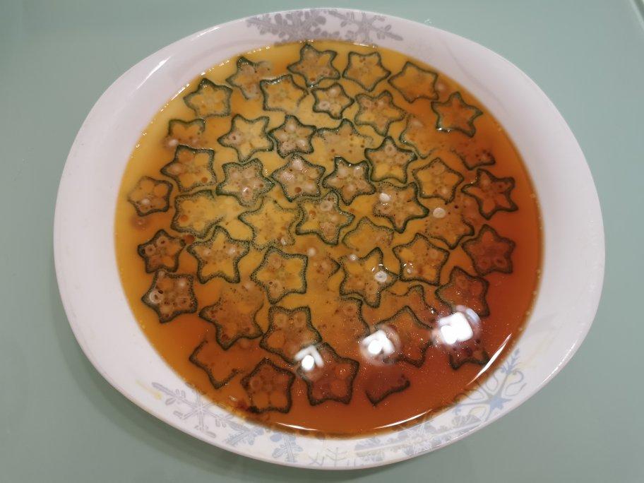 颜值控-做一朵开在碗里的花秋葵蒸水蛋