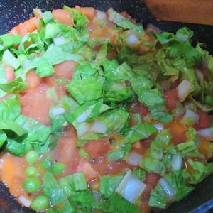 快手美味番茄疙瘩汤的做法 步骤7