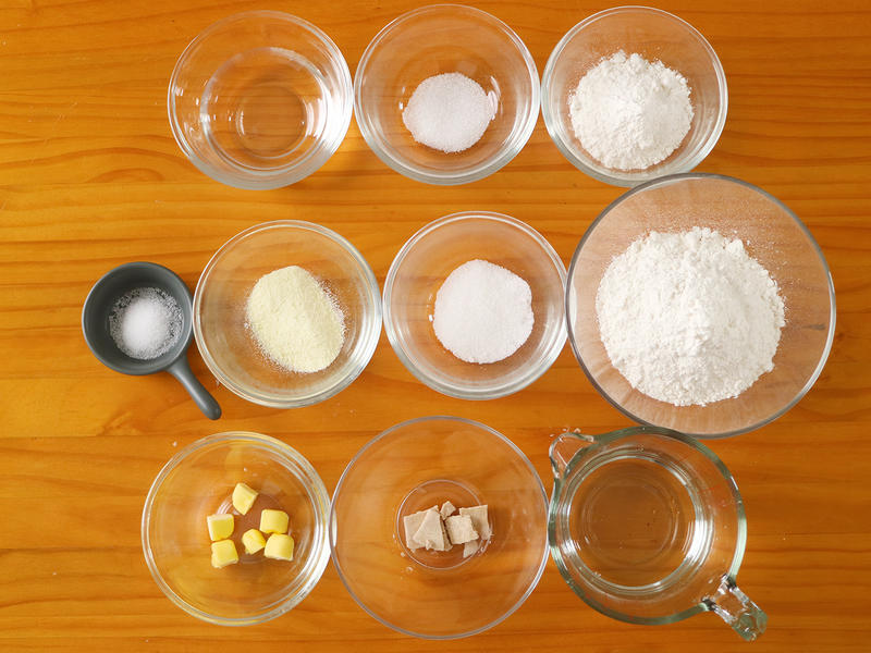 纯奶手撕吐司的做法 步骤1