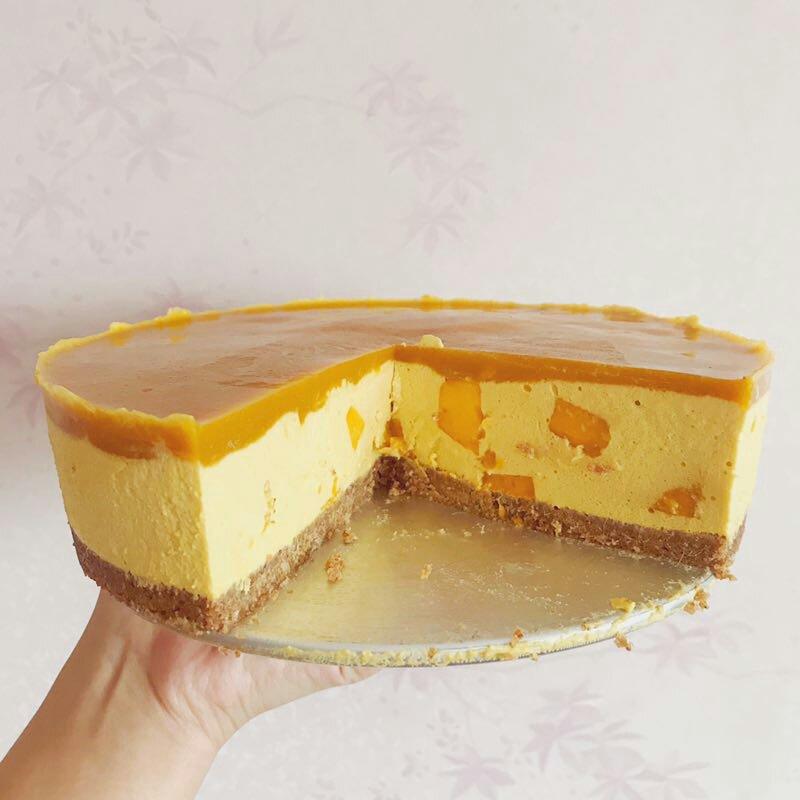 【视频】芒果慕斯（6寸） | 含镜面果胶配方