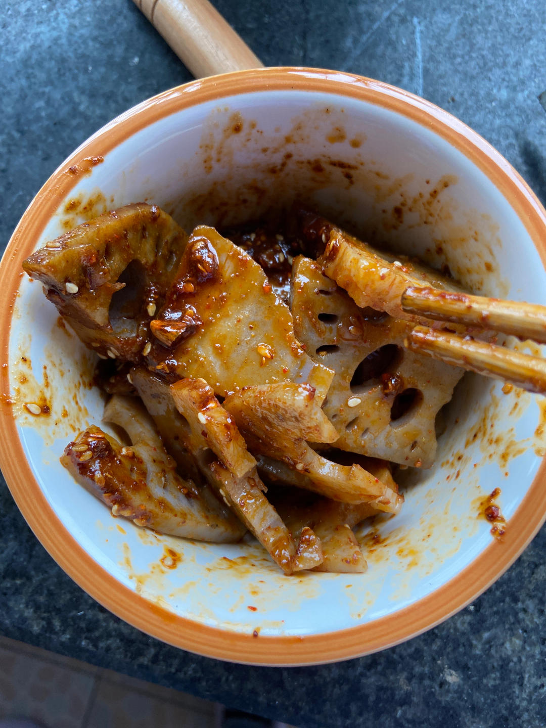 追剧解馋小吃 麻辣藕片
