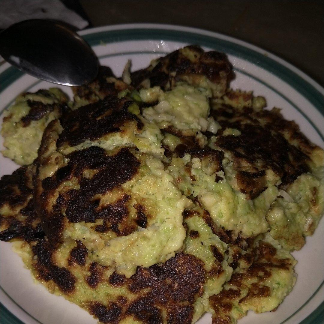 黄瓜鸡蛋饼