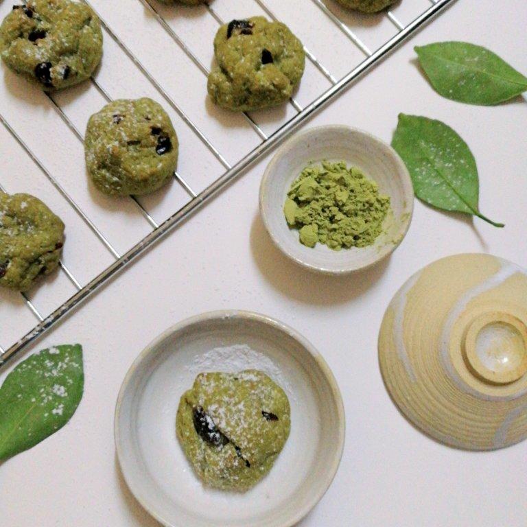 抹茶蔓越莓麻薯包（不回缩）