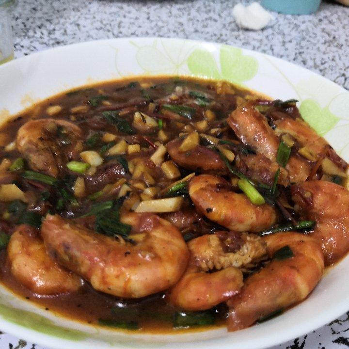油焖大虾