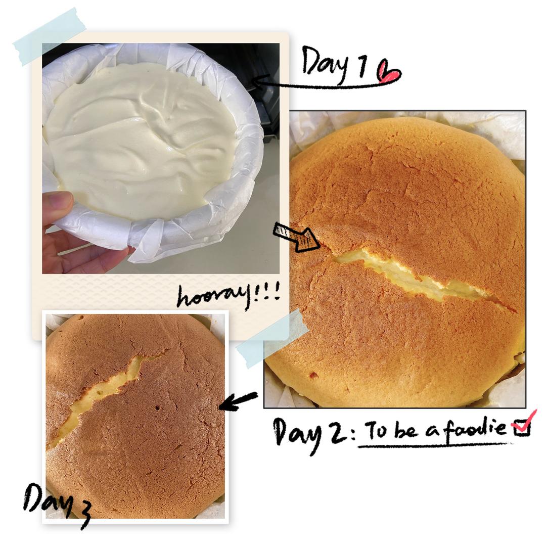 【独家秘方】快手蛋糕｜6寸半熟芝士💯乳酪蛋糕