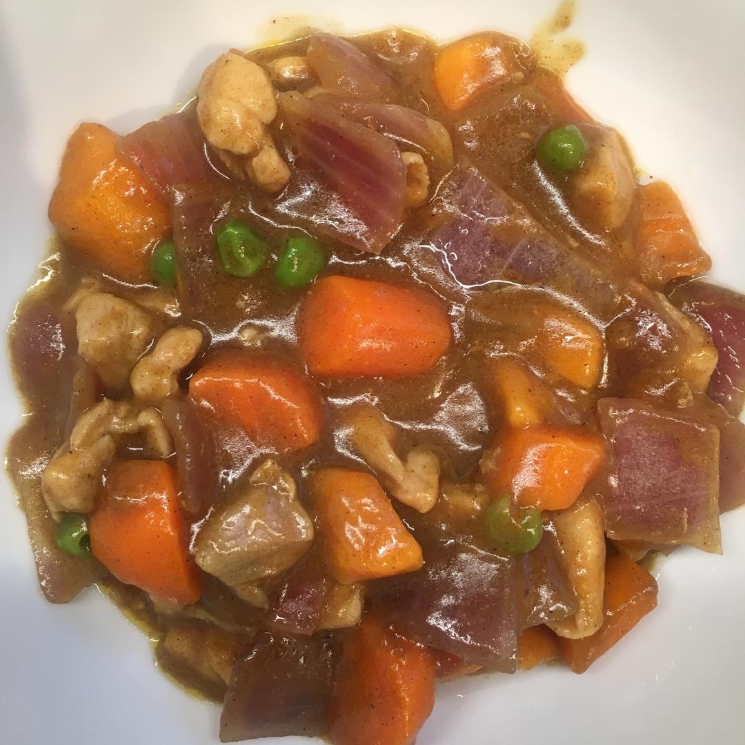 咖喱鸡肉饭
