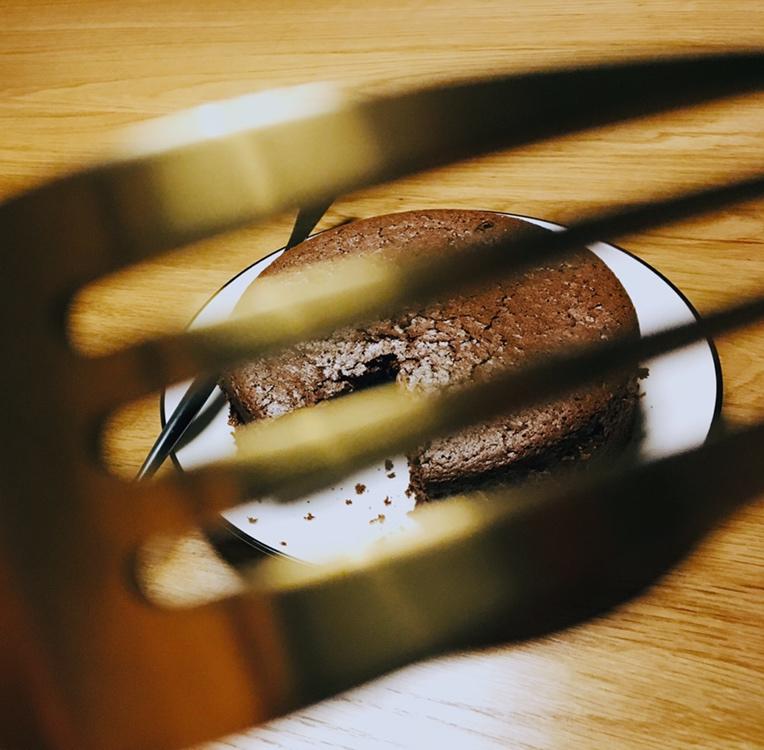 四寸可可戚风--简单做法简单装饰简单漂亮