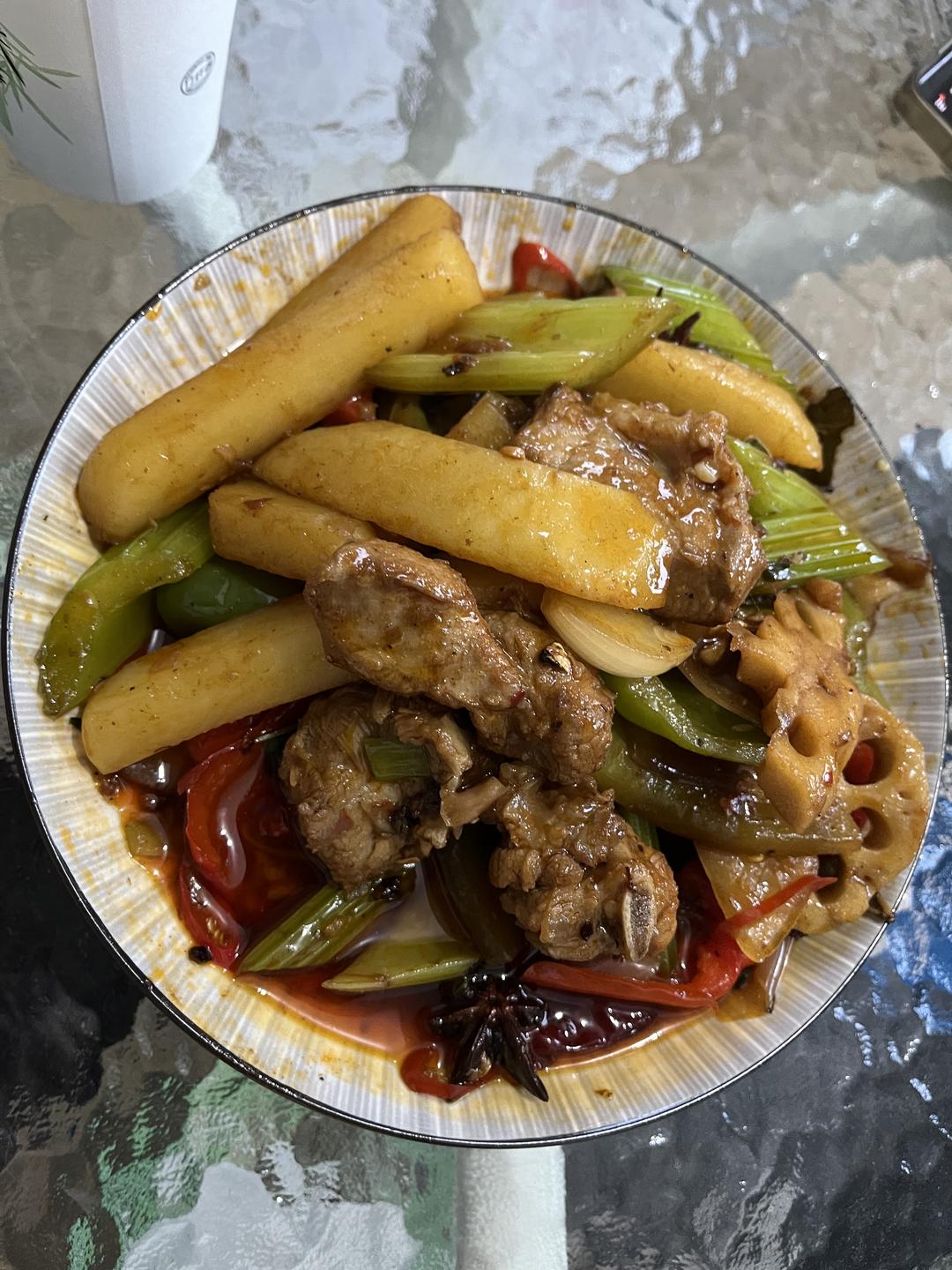 干锅排骨