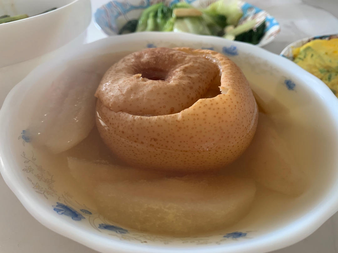 整只冰糖雪梨