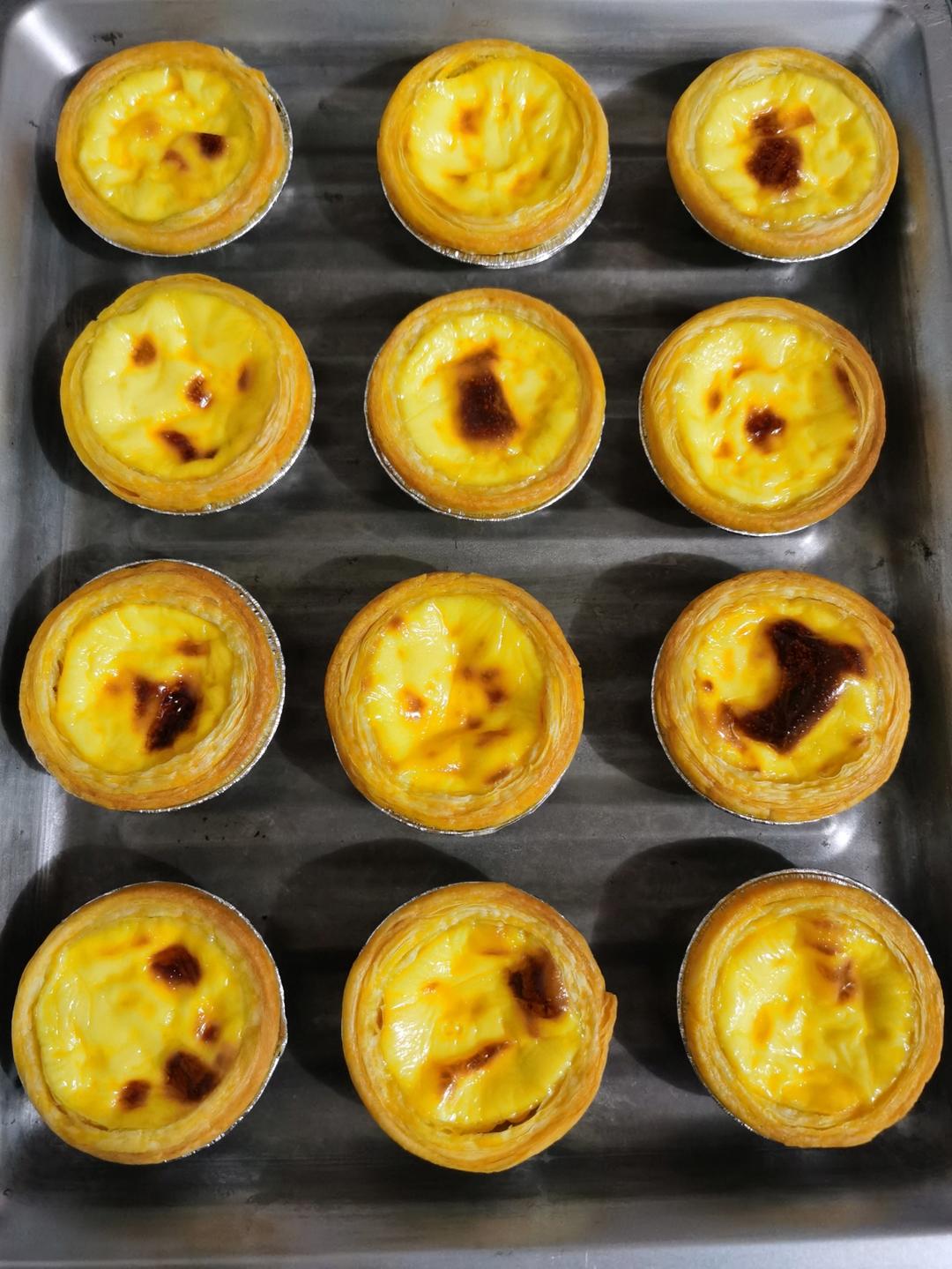 超完美味道超正的蛋挞配方，比KFC的还要嫩还要香~做过最好吃的蛋挞配方