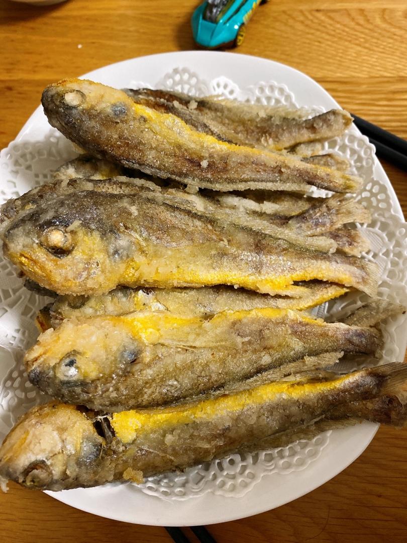 酥炸小黄鱼～吸油少