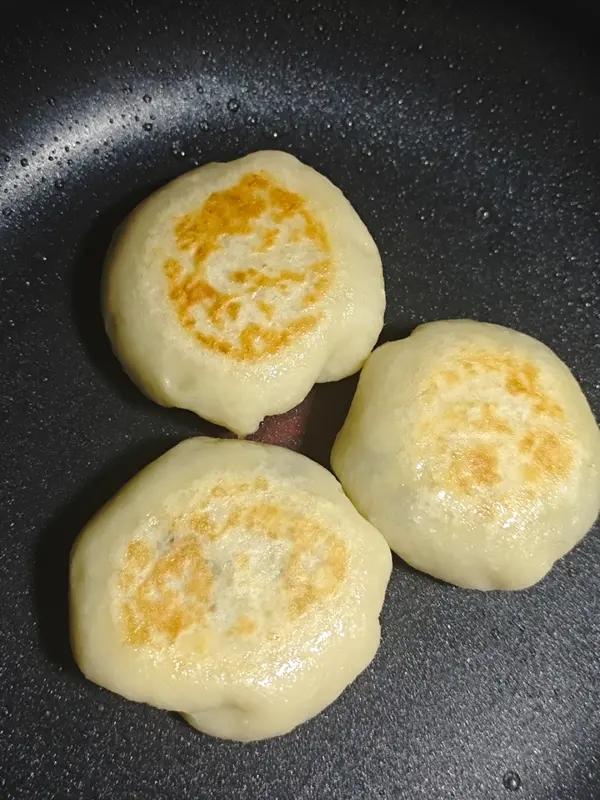 香甜松软的红糖饼，一次成功