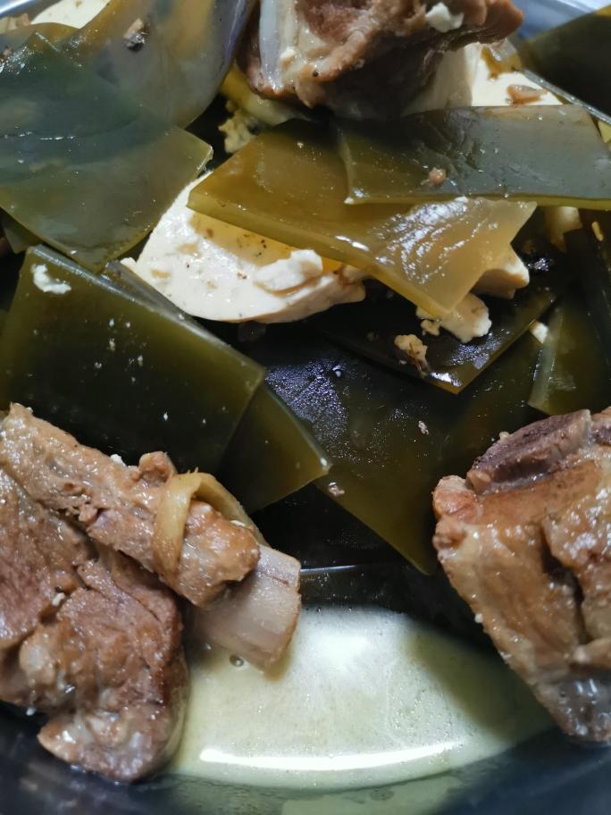 如何煮浓汤海带排骨豆腐的做法