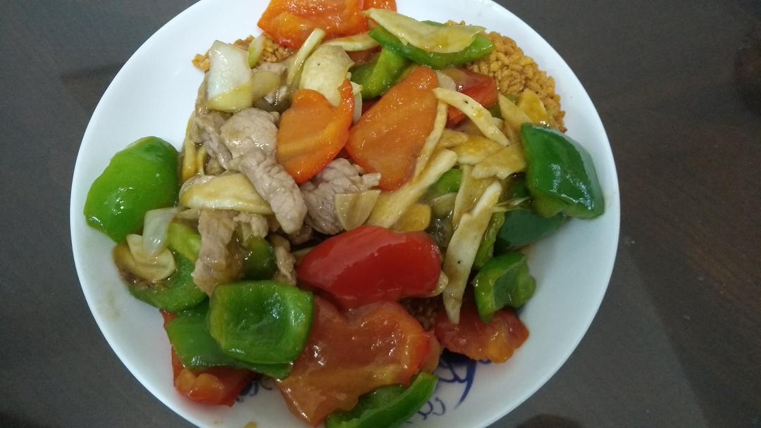 堂妈教你做锅巴肉片