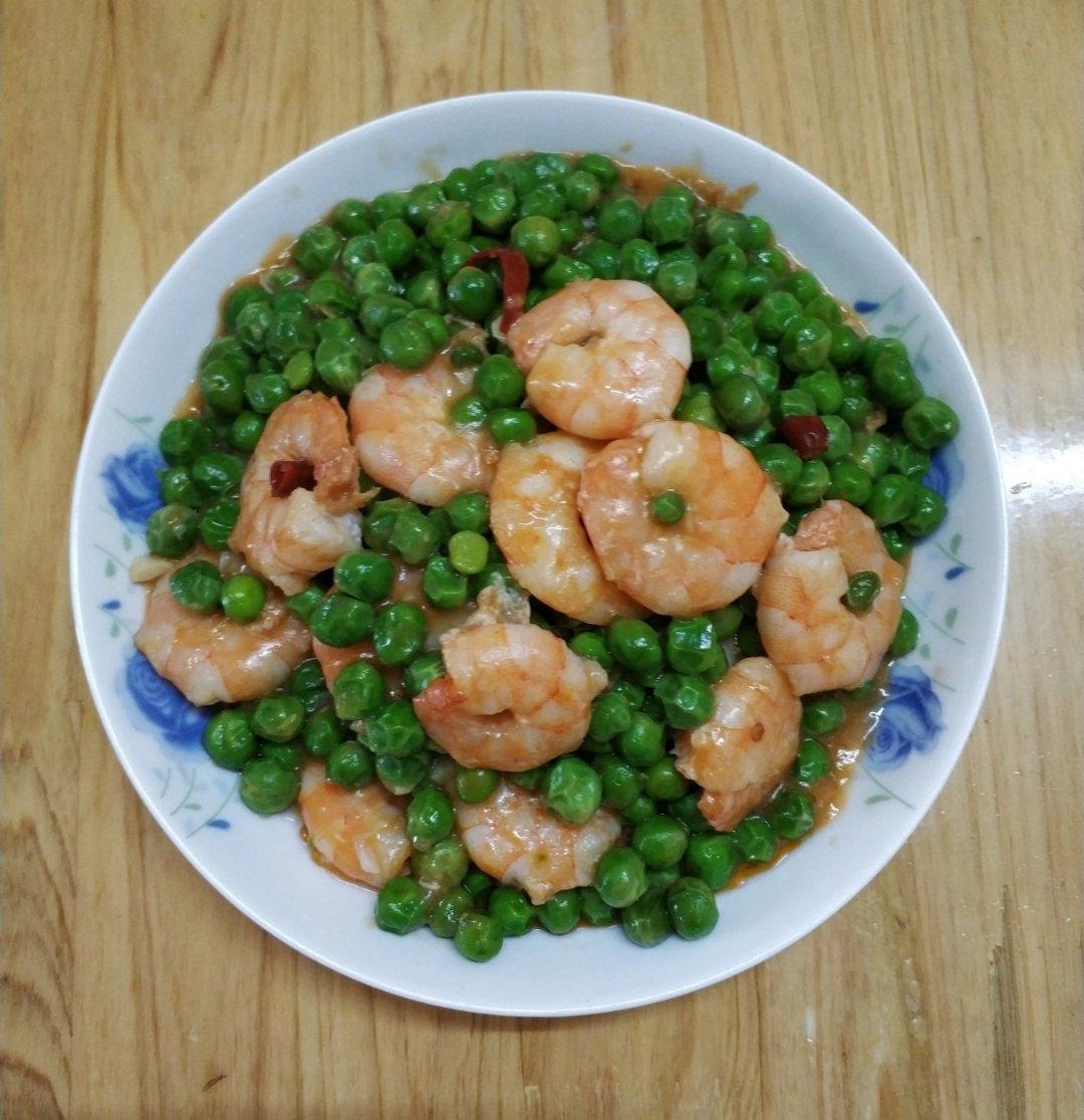 甜豌豆虾仁中餐厅版