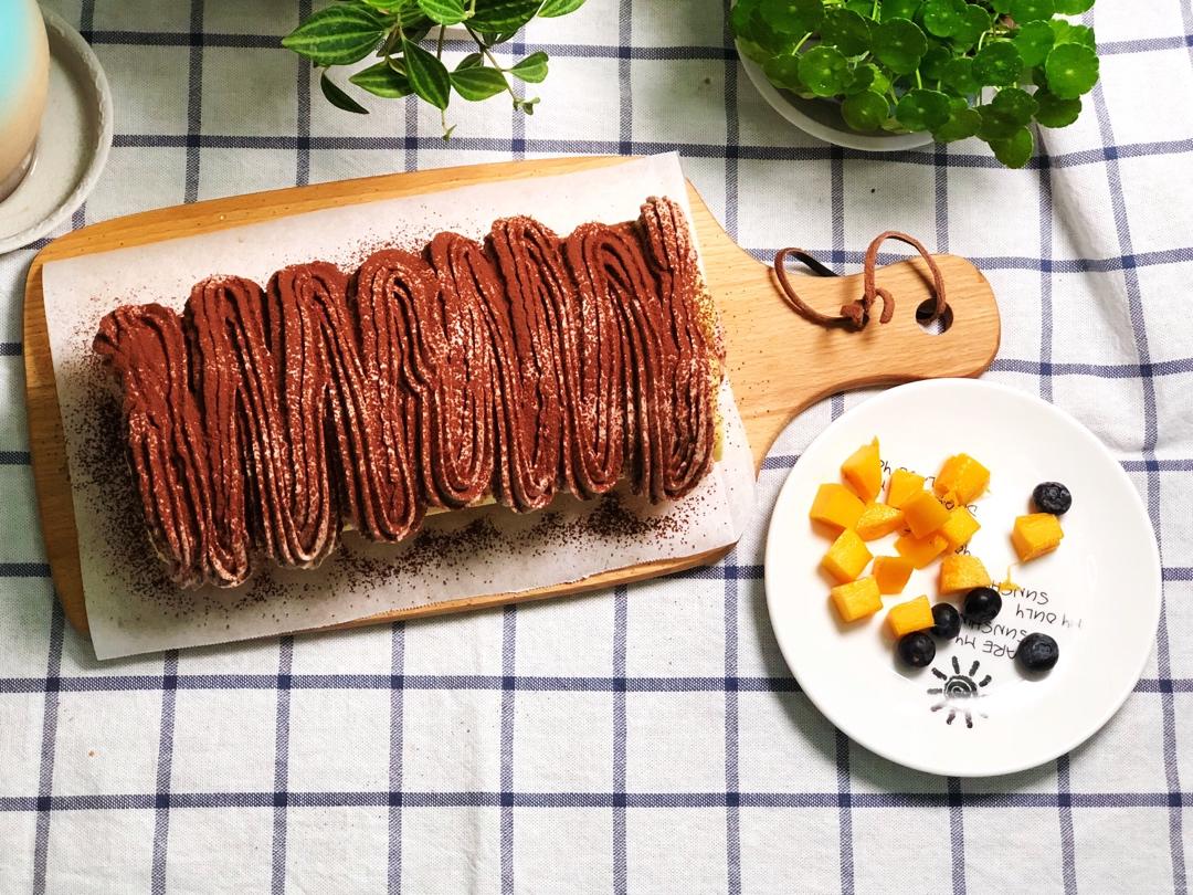 肥而不腻的超厚瑞士卷