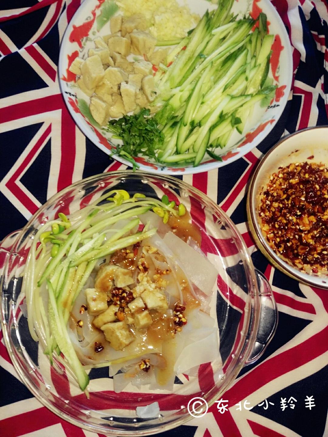 自制凉皮（含洗面、不洗面两种方法）