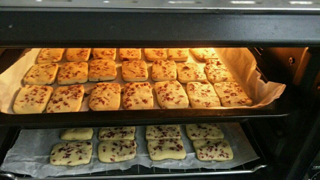 低糖少油版蔓越莓饼干