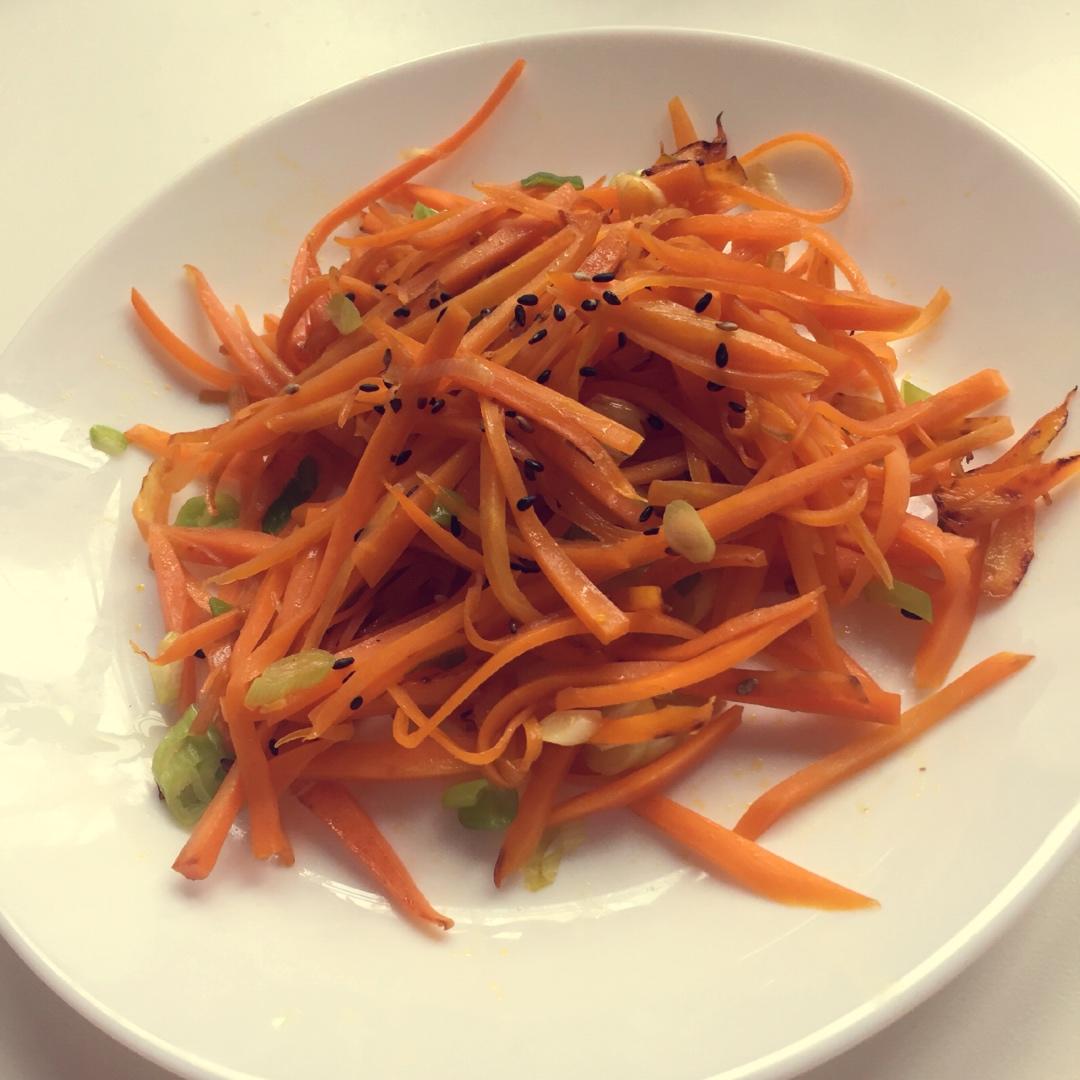 清炒胡萝卜