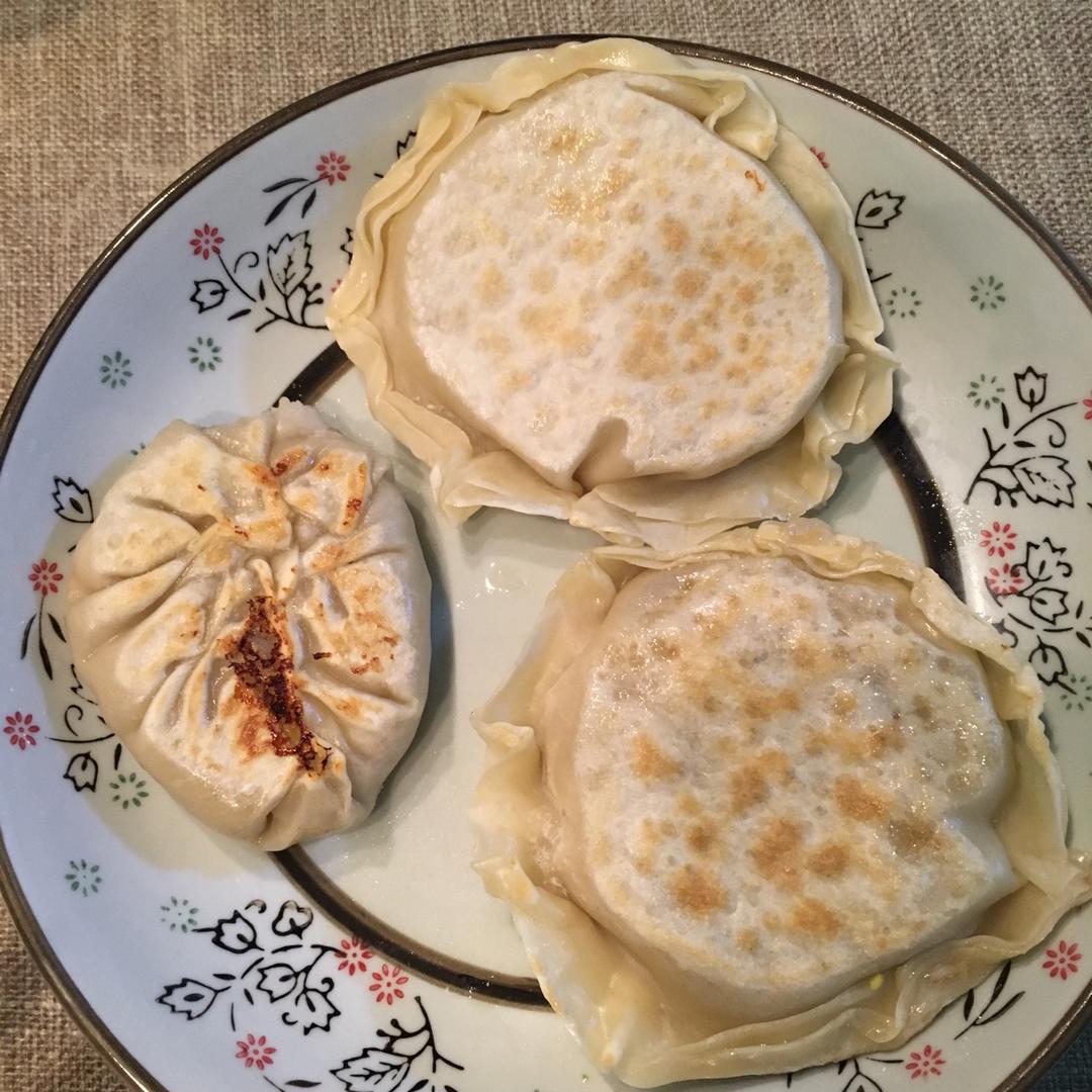 香蕉饼（饺子皮版）