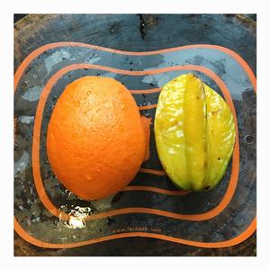 水果摆盘-年年有鱼-橙子的做法 步骤1