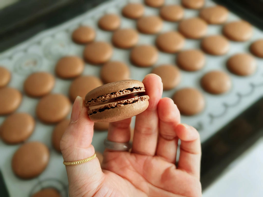 多图详解意式马卡龙做法