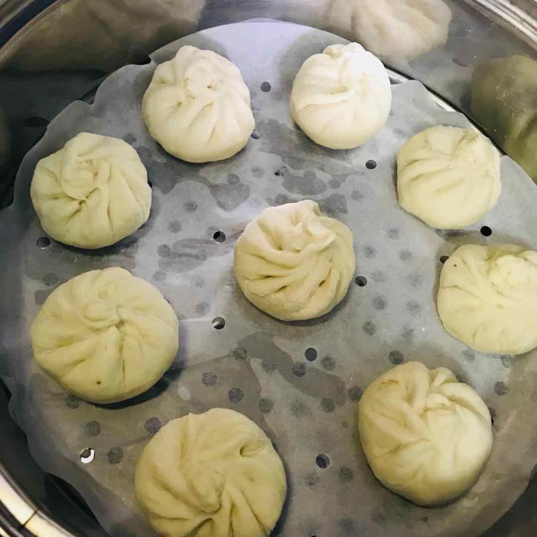 家庭手工肉馅大包子