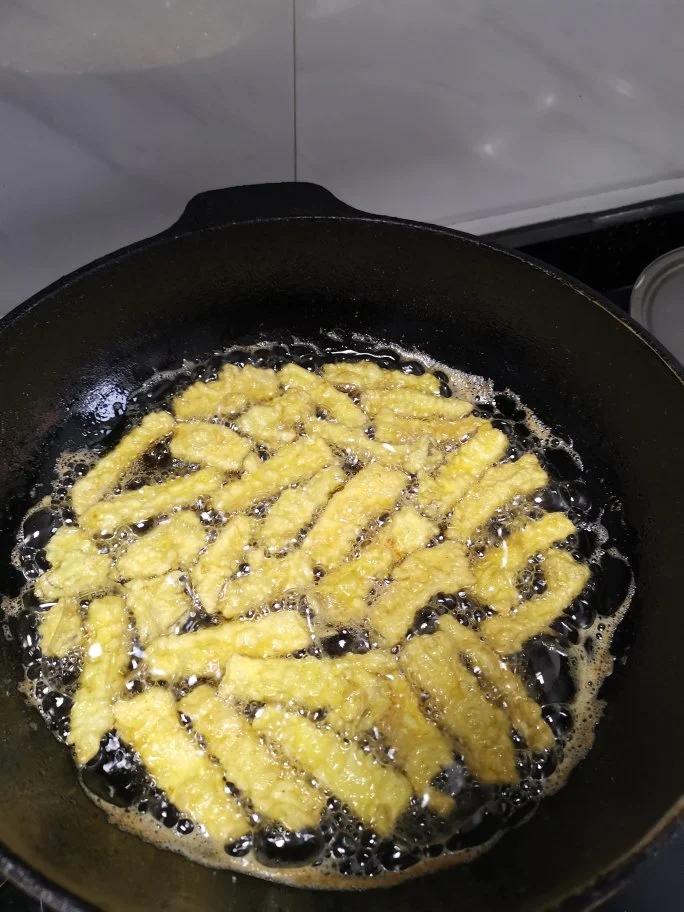 堪比吃肉的软炸杏鲍菇