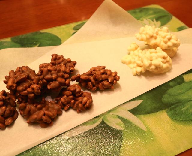 快手巧克力零食：巧克力米花的做法