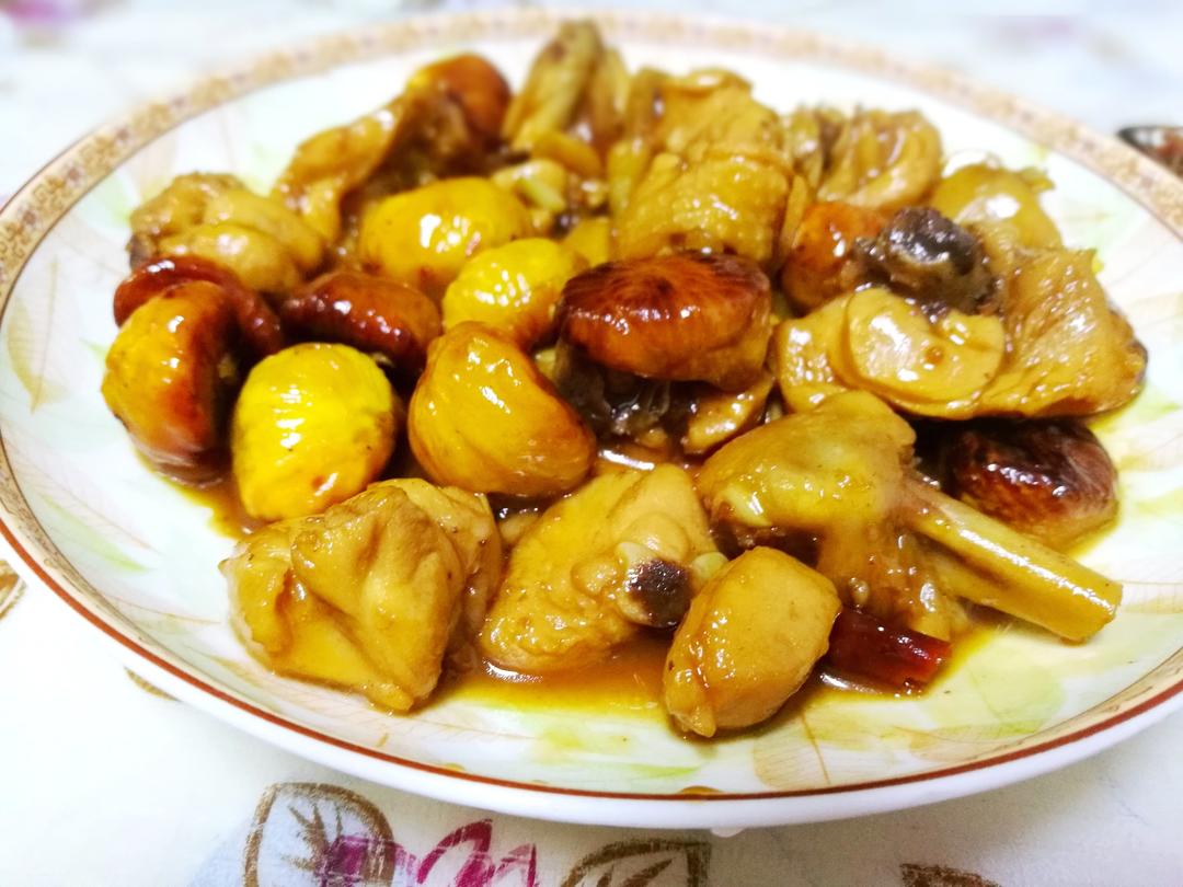 板栗烧鸡