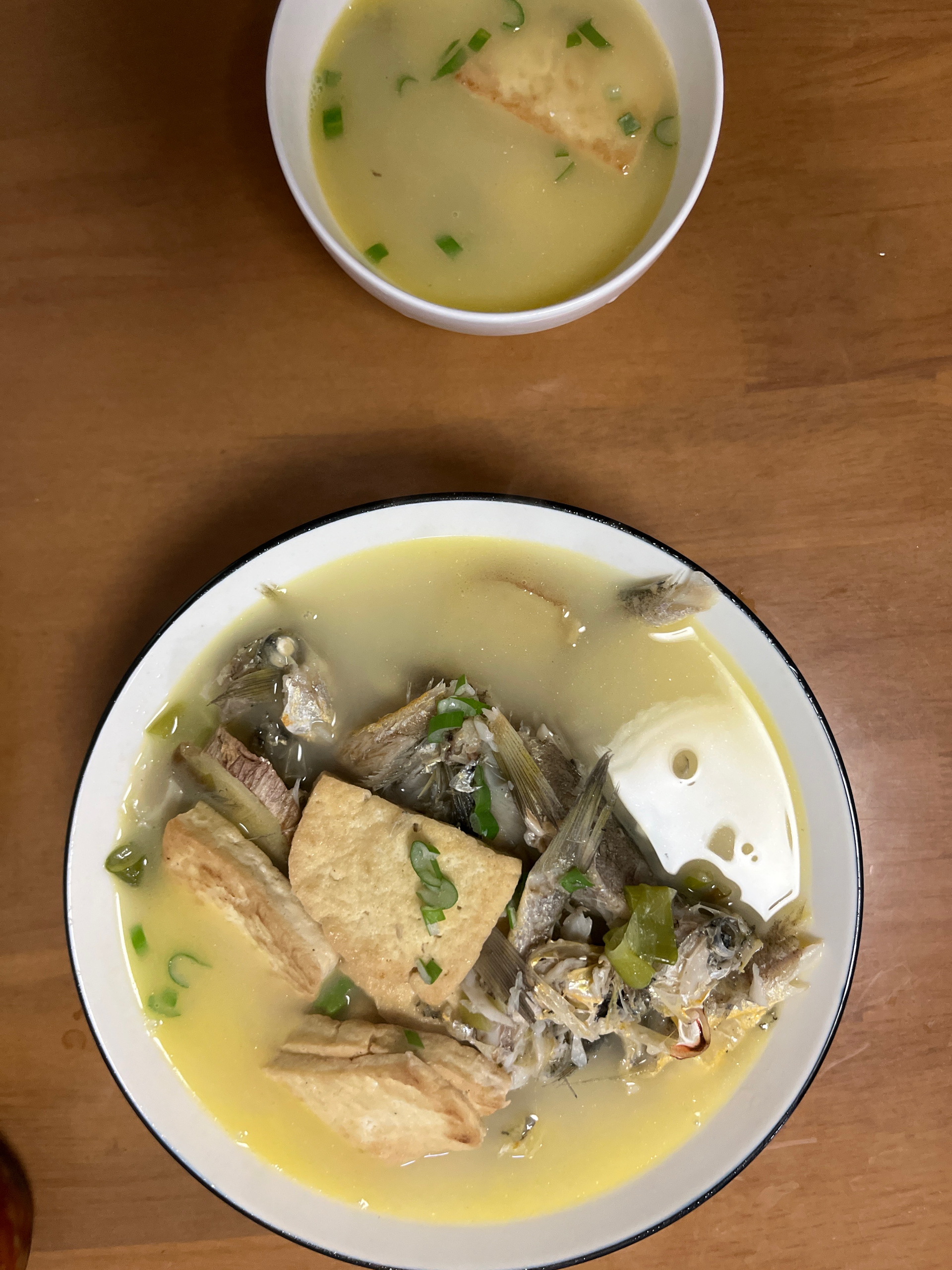 小黄鱼豆腐汤