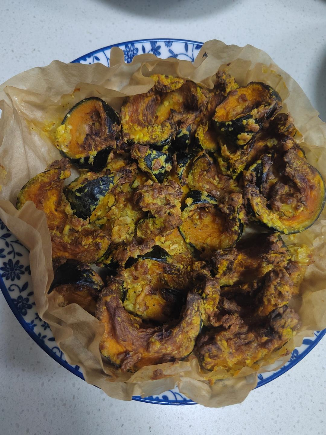 感谢网友配方❗这个法式蒜香烤南瓜太好吃了❗