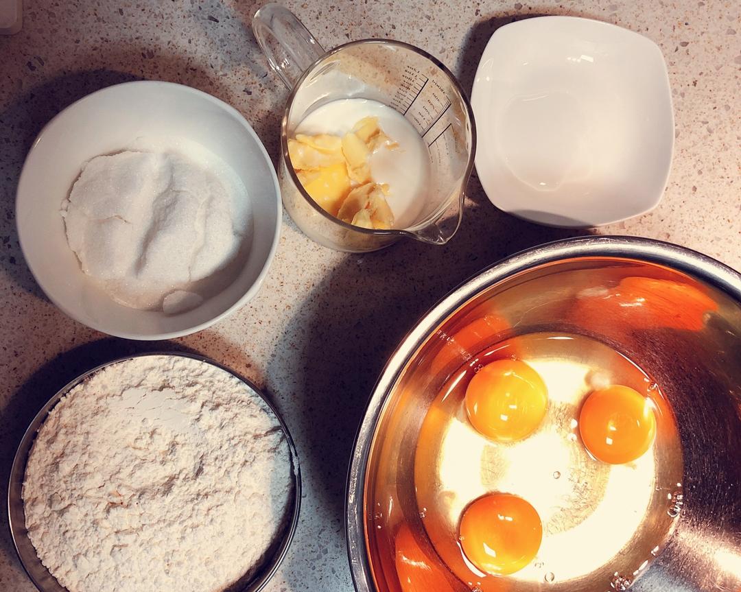 纯奶手撕吐司的做法 步骤1