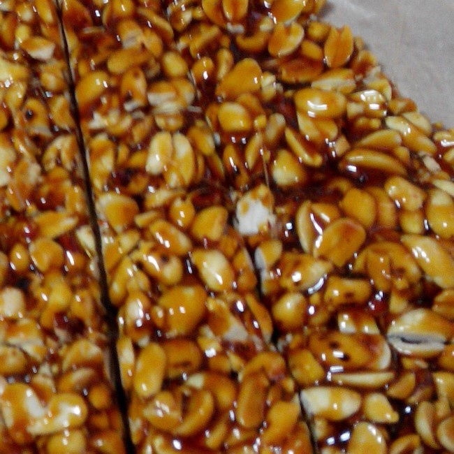 无水无油香脆花生糖