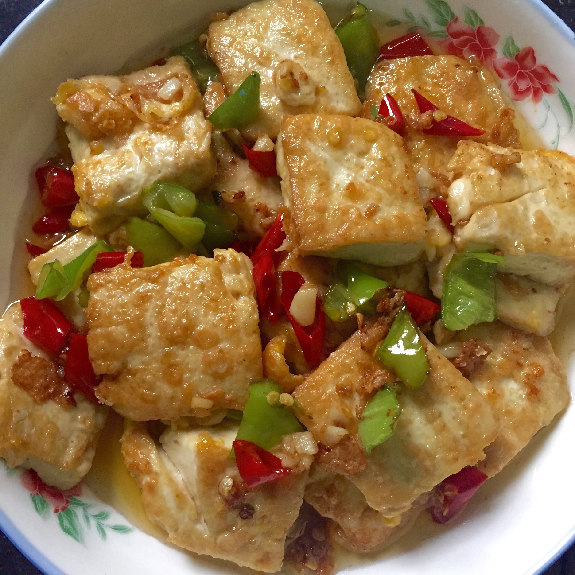 你看起来很好吃cc做的家常豆腐