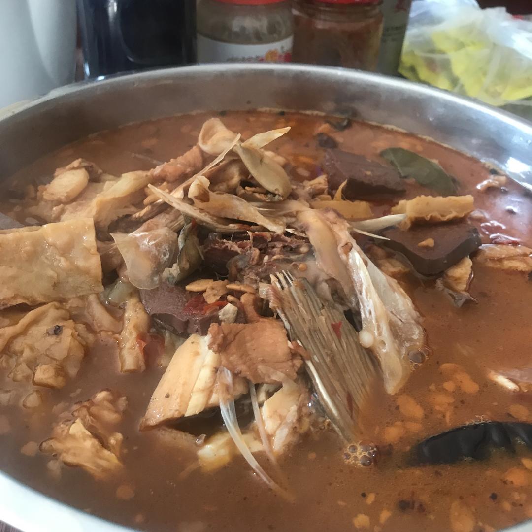 鱼头泡饼 炖鱼头（家庭版旺顺阁）