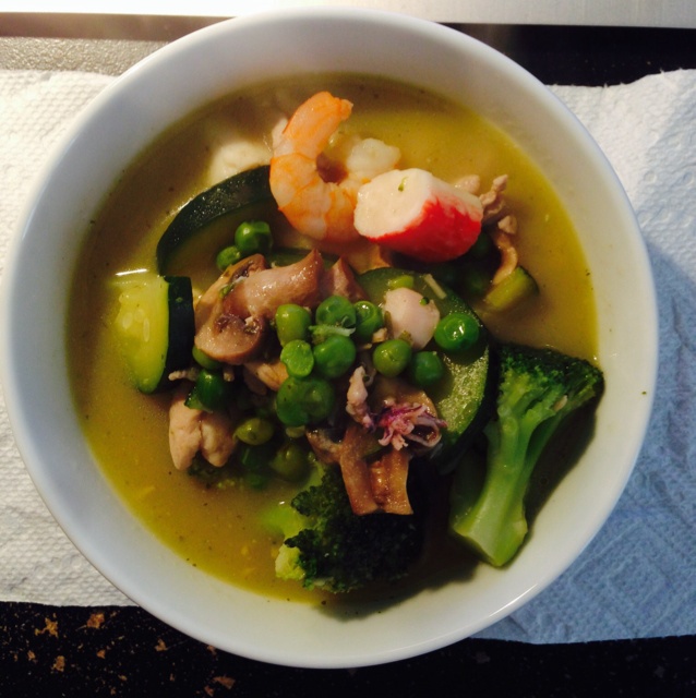 【曼食慢语】泰式绿咖喱鸡