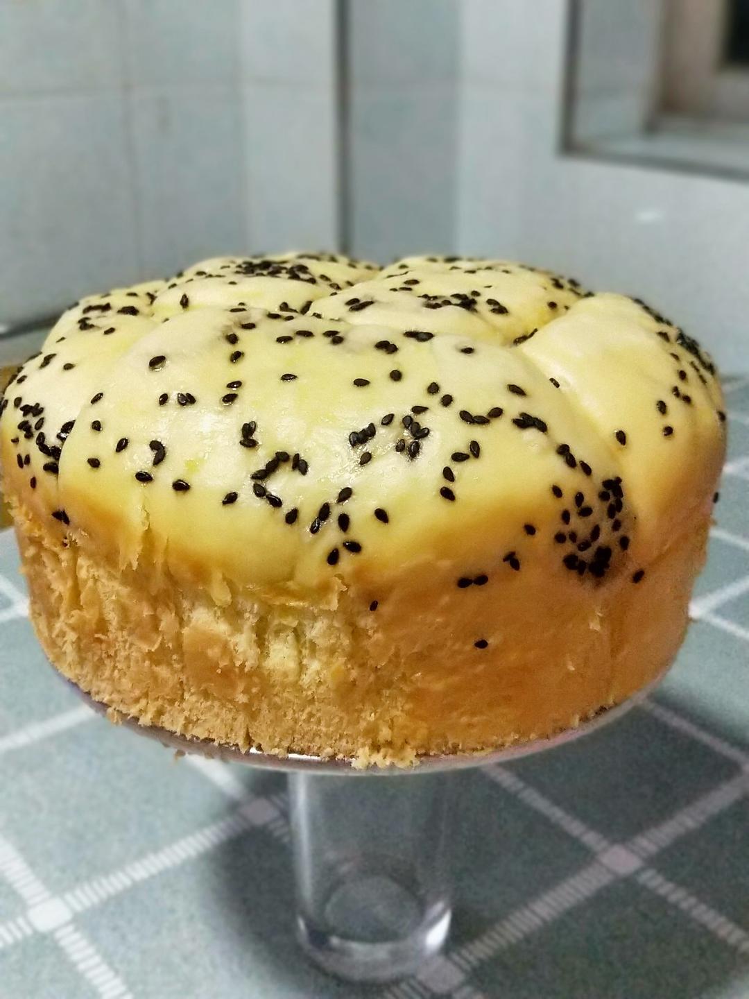 网红蒸面包