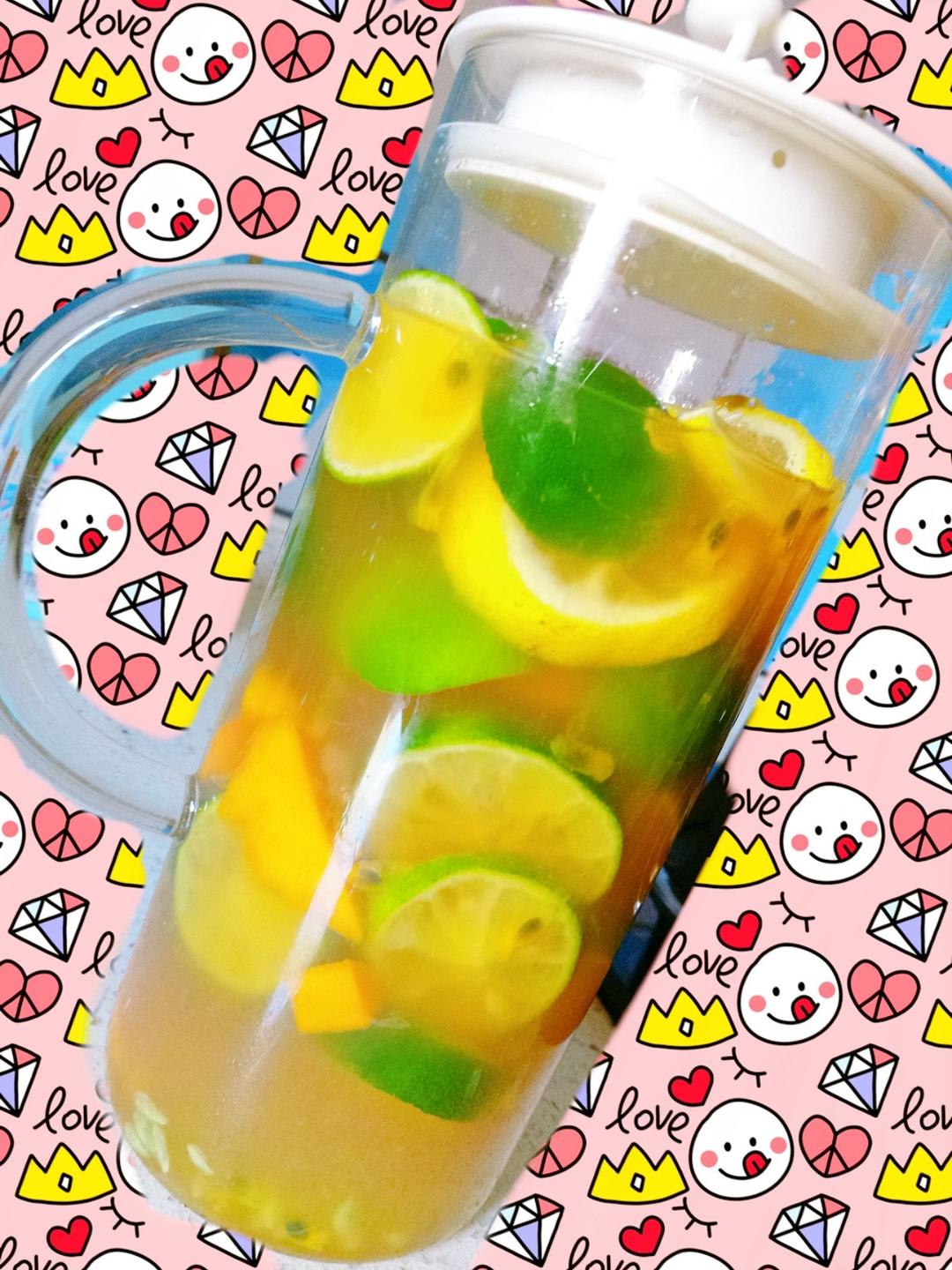 繽紛水果茶（无添加果酱版）