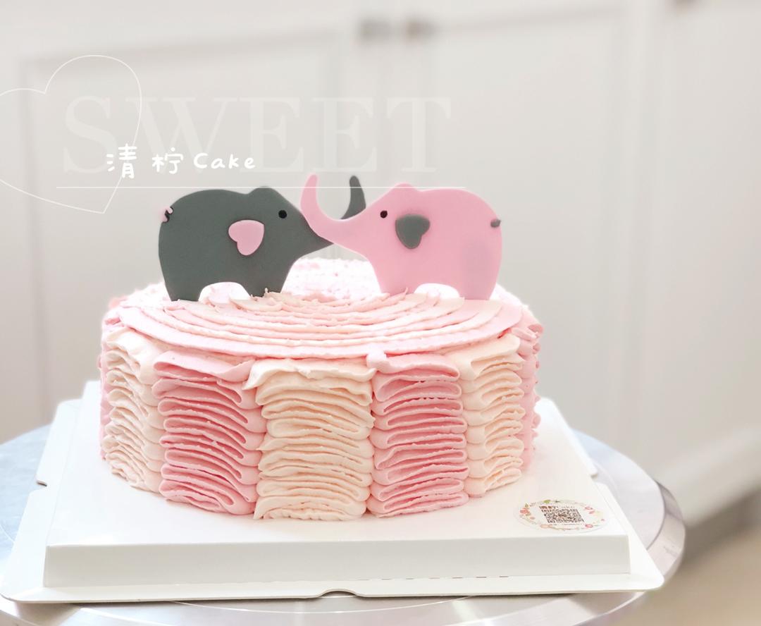 《Tinrry+》草莓奶油蛋糕（8寸配方）