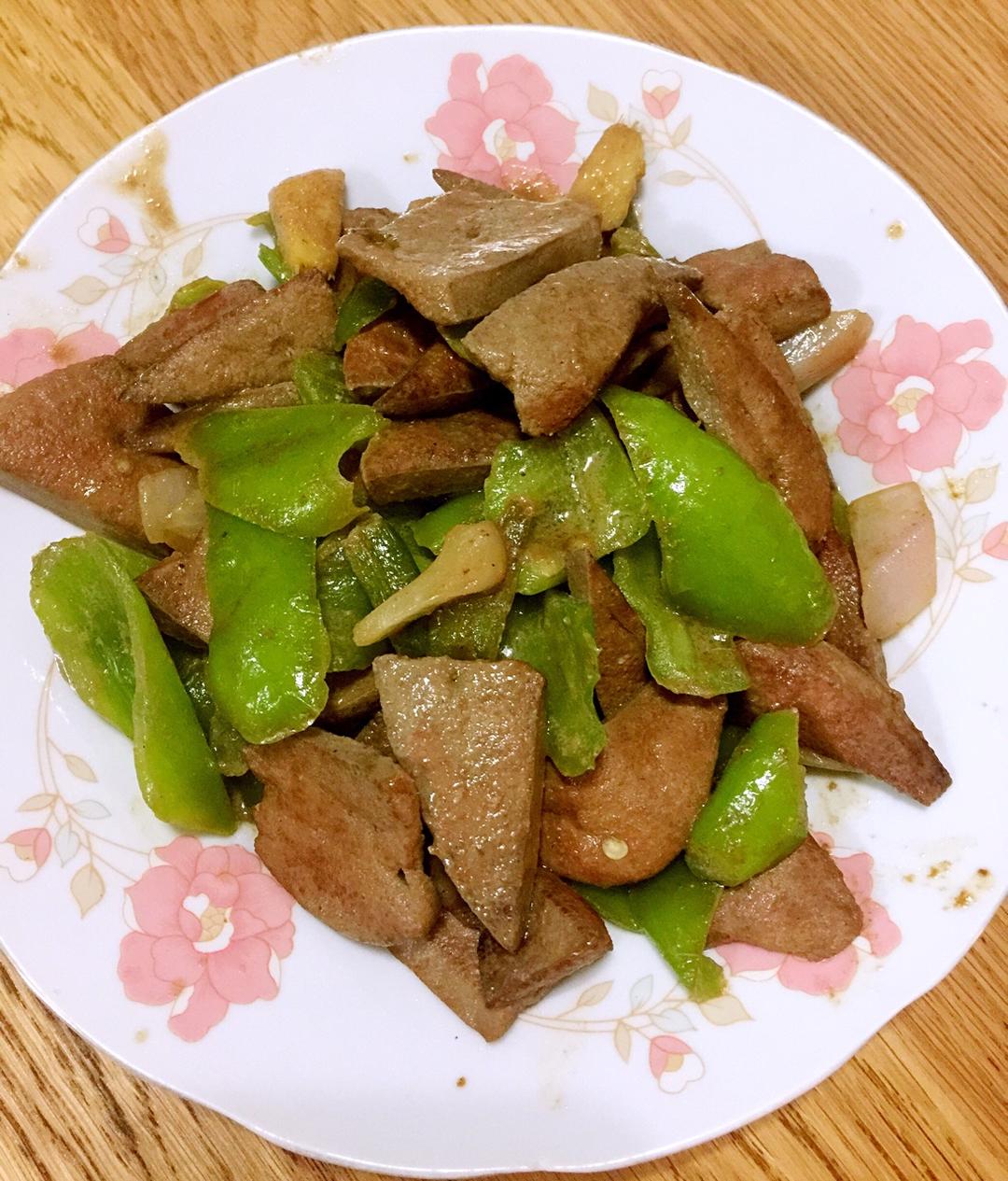 嫩炒猪肝