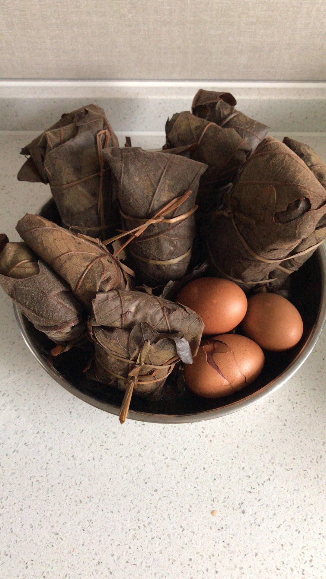 砖头一样的山东大方粽