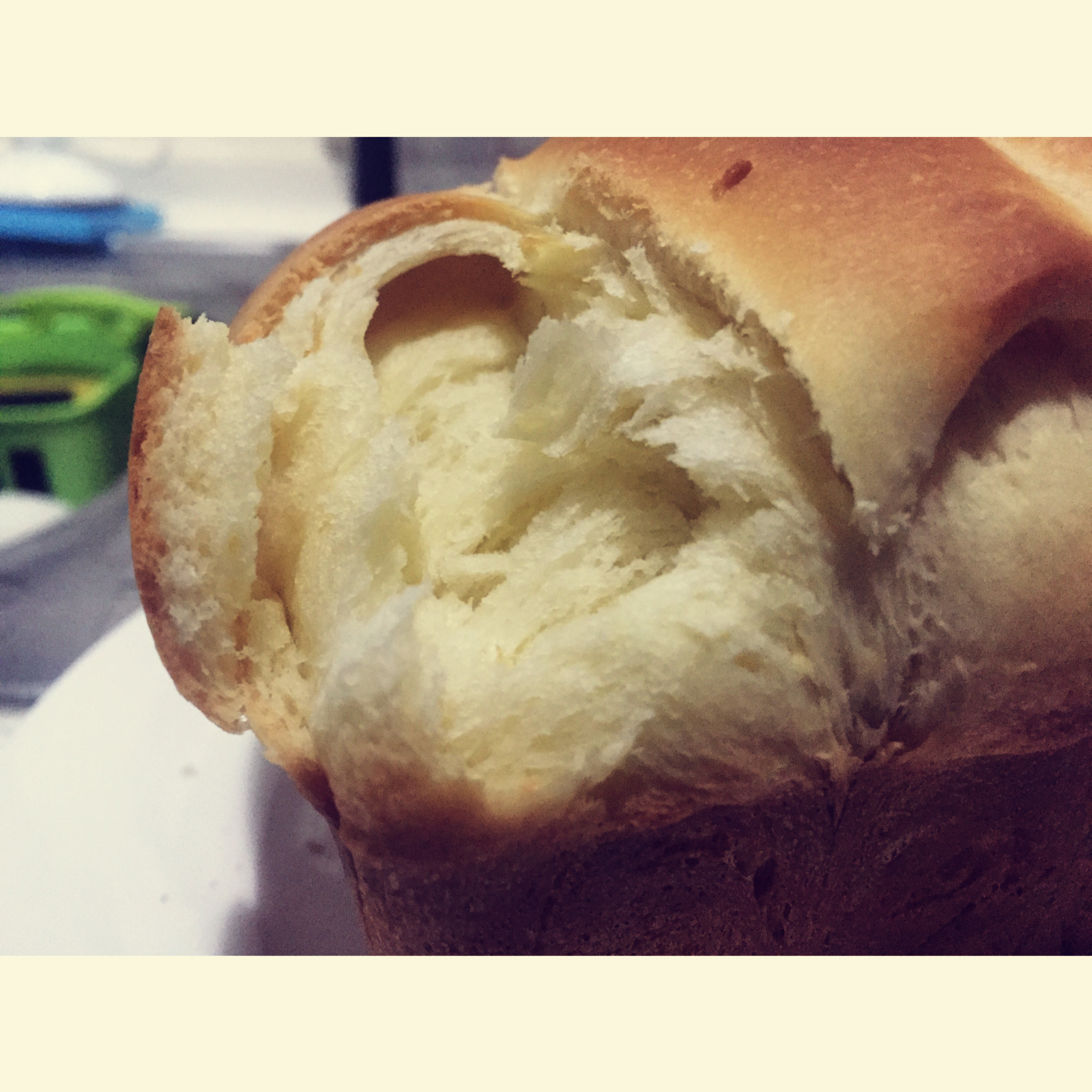 自创“搓澡式揉面大法”无手膜面包也拉丝——于小色【烘焙日记】8