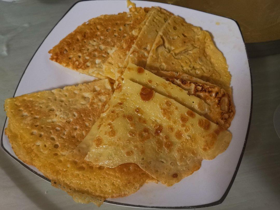 葱花鸡蛋饼