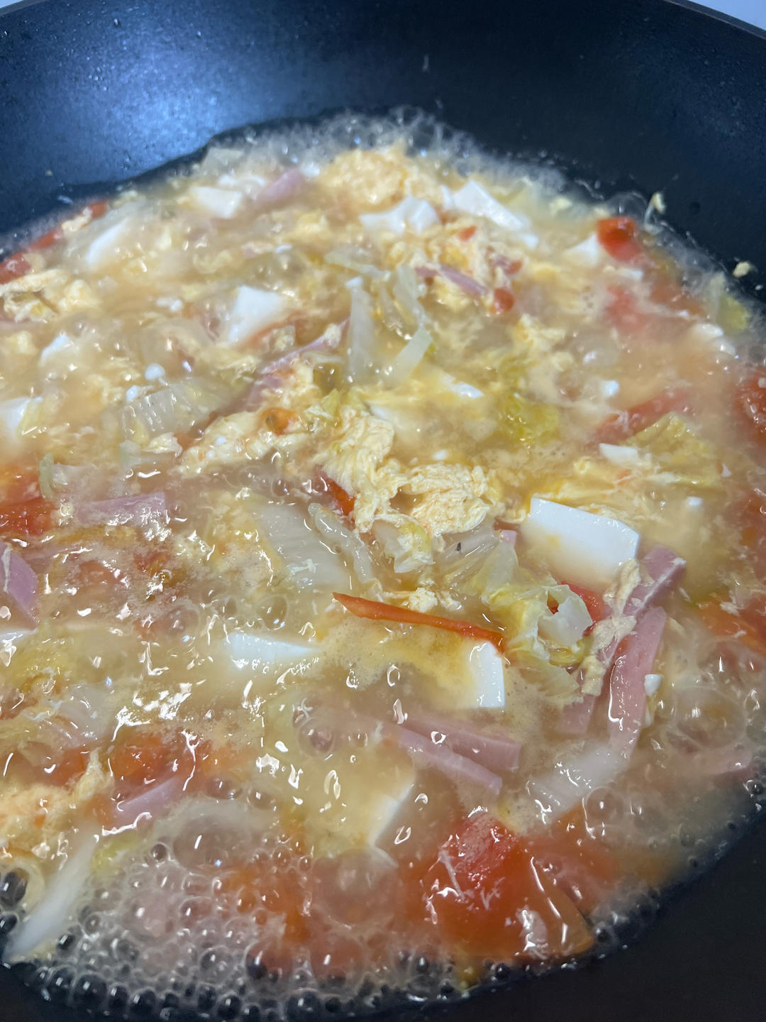 好喝开胃小汤-内酯豆腐汤