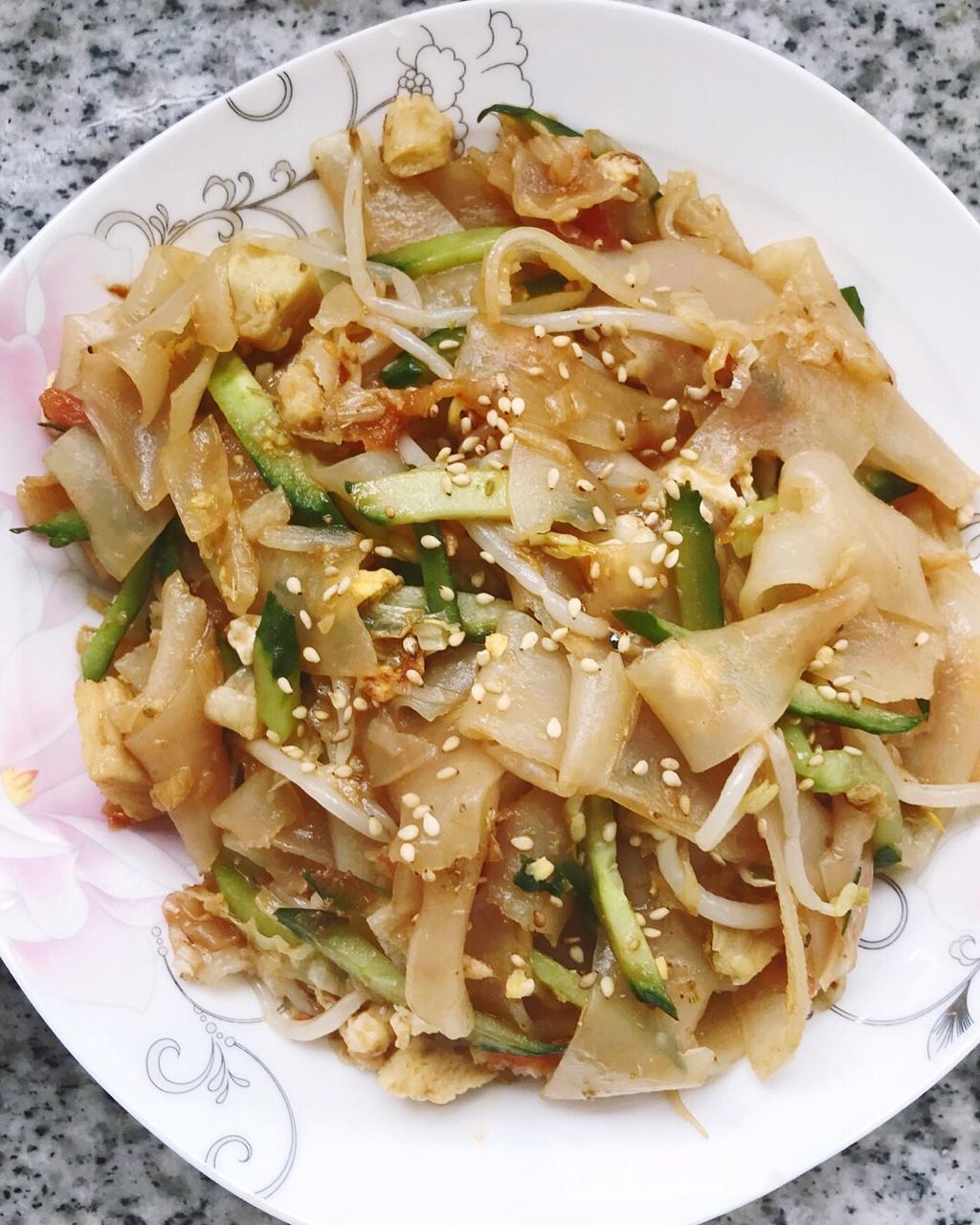 素炒凉皮